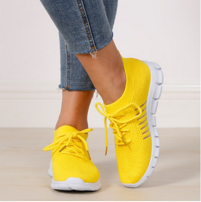 Sofia Sneakers | Trendy Orthopedische Sneakers met Schokdemping
